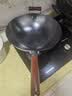 九阳（Joyoung）炒锅铁锅健康无涂层精铁锅家用炒菜锅炉灶通用34cm带盖C122 实拍图