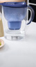 碧然德（BRITA） 过滤净水器 家用滤水壶 净水壶 海洋系列 3.5L蓝色 一壶6芯装 环保加固包装 实拍图