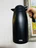 膳魔师（THERMOS）保温壶2000ml男女士商务家用热水壶暖瓶生日实用礼物THX-黑色 实拍图