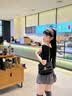 CinvaiKrose官方店小c&k包包女包2026新款斜挎包菱格链条包女生日礼物送女友 黑色Black【小号】送女友老婆女生走心 实拍图