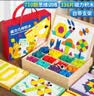 福孩儿336p磁力几何积木拼图七巧板幼儿童宝宝益智玩具男孩女孩生日礼物 实拍图