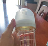 贝亲（Pigeon）自然成长翻盖直饮吸管 大童奶瓶330ml 经典款 18月+  AA278 实拍图