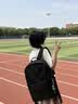 CALWAN KEODH双肩包女背包男2026新款大学生大容量电脑包女生轻便帆布旅行书包 【黑色】实用高端品牌高颜值简约百搭休闲通勤运动包 实拍图