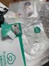 全棉时代PurCotton女士单层梭织提花素色短袖家居睡裙宽松A版型裙里加衬 实拍图