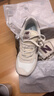 NEW BALANCE NB574官方休闲鞋女鞋复古舒适夏季透气网面礼物轻便百搭运动鞋 米白色 WL574RCF 37.5 (脚长24cm)尺码详询客服 实拍图