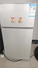 新飞冰箱小型租房用 一级能效冷 藏冷冻两用1-2人家用小冰箱 出租房双门电冰箱办公室两门 26年升级 76A一级能效【保鲜盒款】银 实拍图