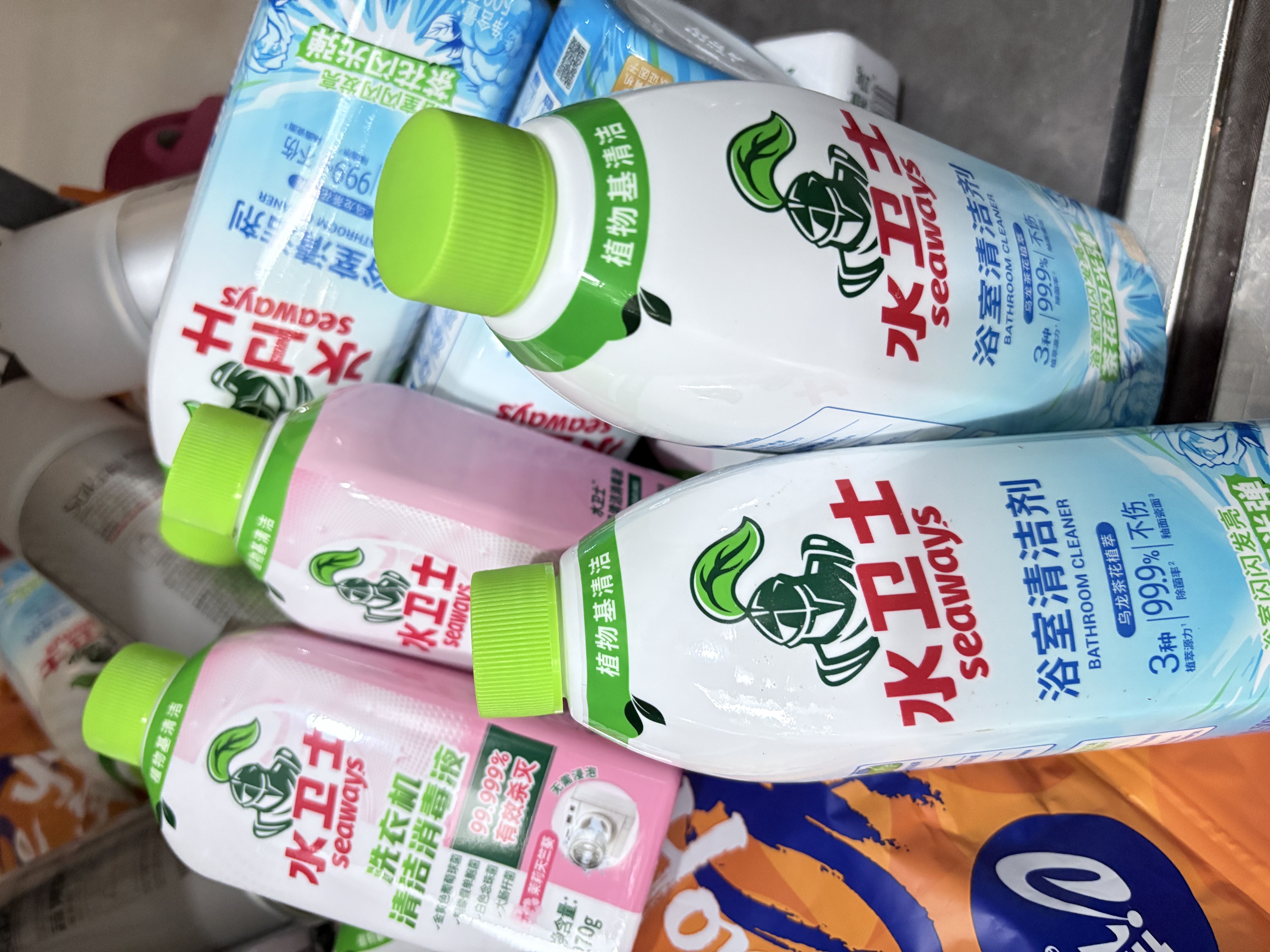 水卫士浴室清洁剂500g*6瓶卫生间厕所玻璃水瓷砖地板清洗剂 实拍图
