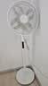 美的（Midea）【幸运草安睡1S】一级能效直流变频声控电风扇家用遥控卧室静音落地扇台式桌面抗菌大风力转页扇 实拍图