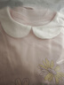 全棉时代婴儿衣服新生儿双面柔感纯棉连体衣宝宝四季包屁衣 粉+花园90码 实拍图