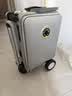 爱尔威（Airwheel）电动行李箱可骑行智能拉杆箱可坐可代步20英寸登机箱 豪华版一银 实拍图
