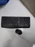 罗技（Logitech）MK345无线办公键鼠套装 宽大掌托 舒适键入体验 全尺寸 带无线2.4G接收器 黑色 实拍图