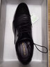 红蜻蜓男鞋新款男士商务正装皮鞋通勤低帮皮鞋漆皮德比鞋爸爸鞋WBA8140 黑色打孔 44 实拍图
