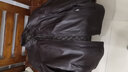 比菲力（BEVERRY）头层真皮皮衣男海宁绵羊皮外套修身韩版男士机车皮夹克夹克外套 棕色夹棉款 4XL 实拍图