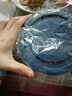 欣美雅（xinmeiya） 欣美雅 上班族微波炉碗加热饭盒分隔型学生餐盒玻璃保鲜盒水果盒便携便当盒 【迷你款，单只装】星海蓝400毫升 实拍图