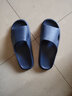 始丰拖鞋女男夏天浴室防滑情侣居家夏季室内EVA软底静音家居凉拖鞋男 藏青 44-45 【适合43-44码】 实拍图