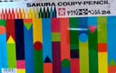 樱花（SAKURA）塑料蜡笔18色铁盒套装 笔轴全芯不脏手美术儿童绘画美术写生 实拍图