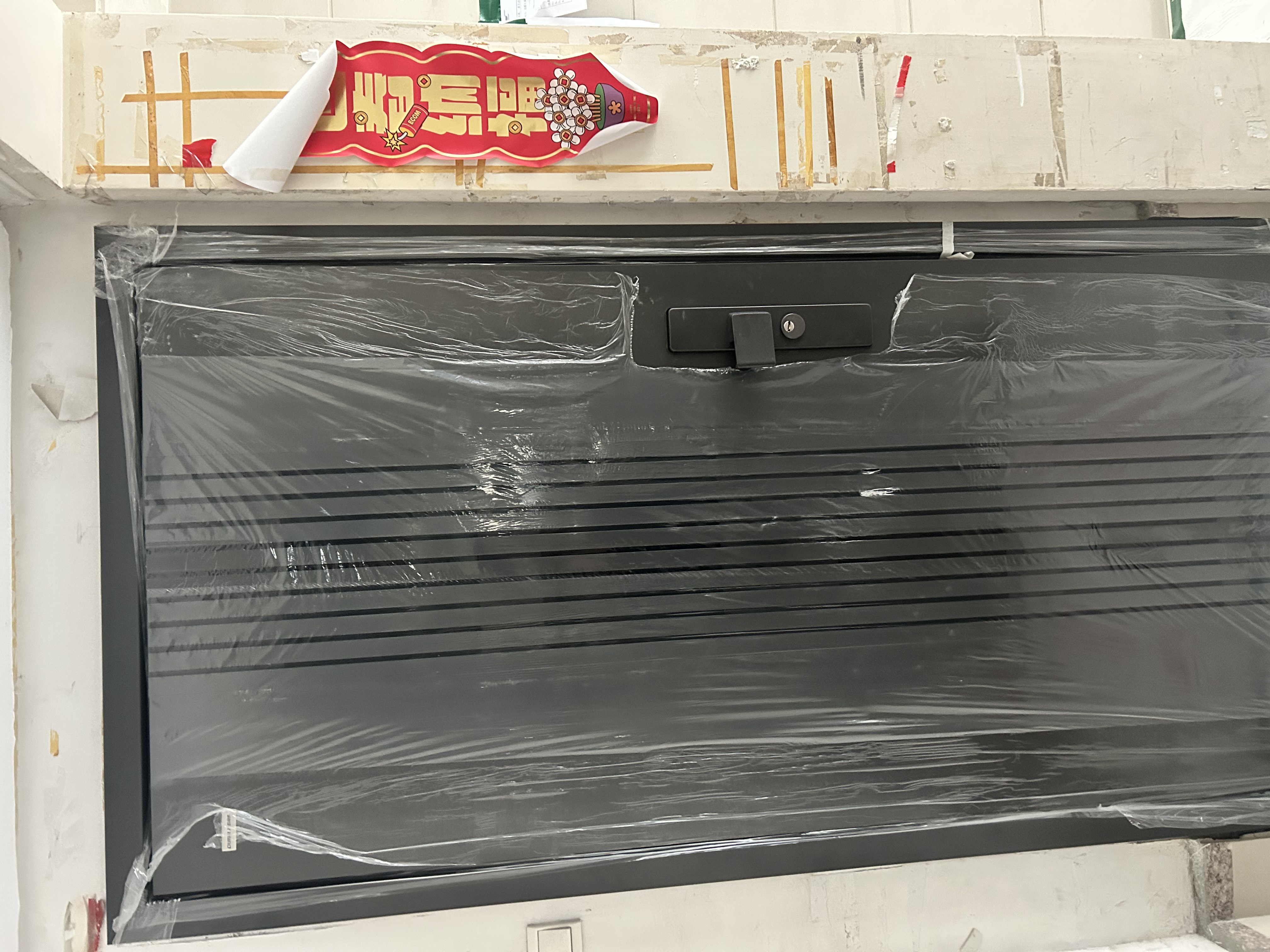 欧帝乐（OUDILE）通风4级防盗门入户门+通风透气门中门家用进户门加高德施曼智能锁 机械锁 2050*960 实拍图