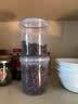 乐扣乐扣 密封塑料保鲜盒奶粉罐茶叶罐储物罐冰箱收纳罐子560ml*2 实拍图