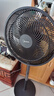 美的（Midea）【超级单品】七叶轻音立式电风扇家用柔风落地扇台式桌面小型风扇大风量节能摇头宿舍电扇 SAF30AB 实拍图