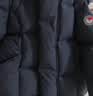 保姆鹅 儿童羽绒服短款连帽聚暖童装男女童防风御寒加厚外套冬[NG2860] 炭黑 120 实拍图