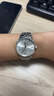 天王（TIAN WANG）手表女 生日礼物沧海系列简约钢带石英女表白色LS31131S.S.S 实拍图