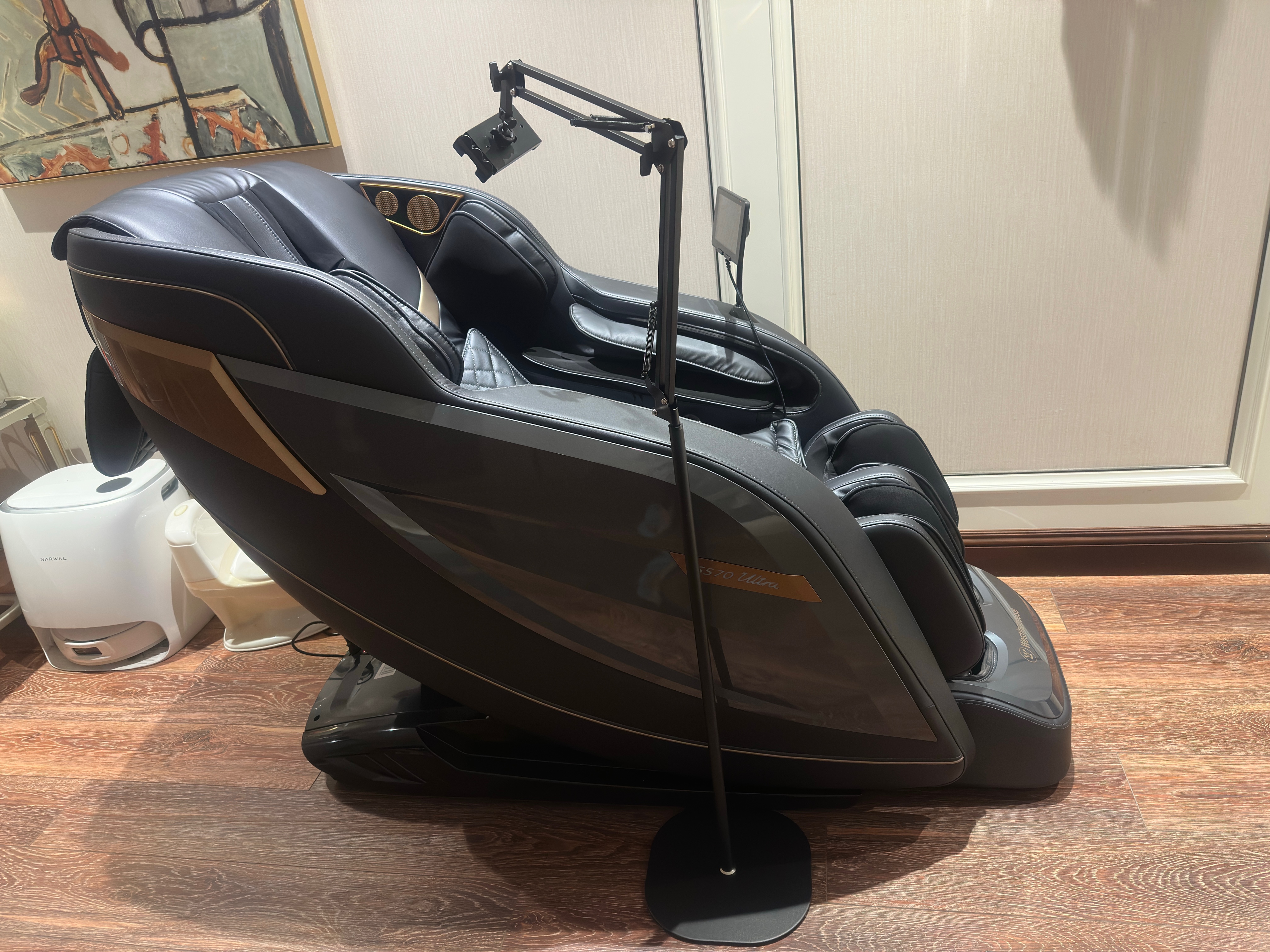 西屋（Westinghouse）S570【CE认证】 家用智能电动按摩椅全身按摩器2026肩颈腰背揉捏全自动太空舱沙发实用生日礼物 Ultra顶配款【5区9档力度独立可调】 实拍图