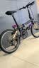 大行（DAHON）折叠自行车公路车通用挡泥板可伸缩式泥除前后轮防水板改装配件 紫罗兰 实拍图