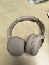 索尼（SONY）WH-CH520 舒适高效无线头戴式蓝牙耳机 舒适佩戴 音乐耳机 米色 618 苹果耳机 实拍图