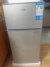 志高（CHIGO）小冰箱迷你小型家用冷藏冷冻两用宿舍出租房用双门办公室电冰箱节能省电 【一级能效】76L银色【全国联保丨节能省电】 实拍图
