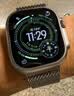 【京东健康关爱版】Apple/苹果Watch Ultra3 蜂窝款49毫米原色钛金属表壳原色钛金属米兰尼斯表带M 实拍图