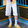 优衣库牛仔中裤/水洗产品男装女装26春夏新款短裤484209 01 乳白色 XS 实拍图