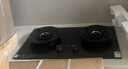 美的（Midea）【推荐选购AK7新品灶】QD529天然气5.2KW火力燃气灶双灶搭配蒸汽洗系列灶 实拍图