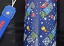 迪士尼（Disney）儿童保温杯小学生水杯直饮杯运动水壶大容量蜘蛛侠不锈钢杯子便携 实拍图