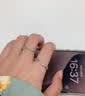 中国黄金（CHINA GOLD）足银莫比乌斯情侣对戒戒指男女银指环新款节日生日礼物送老婆女友 玫瑰礼盒+莫比乌斯戒指【女戒】 实拍图