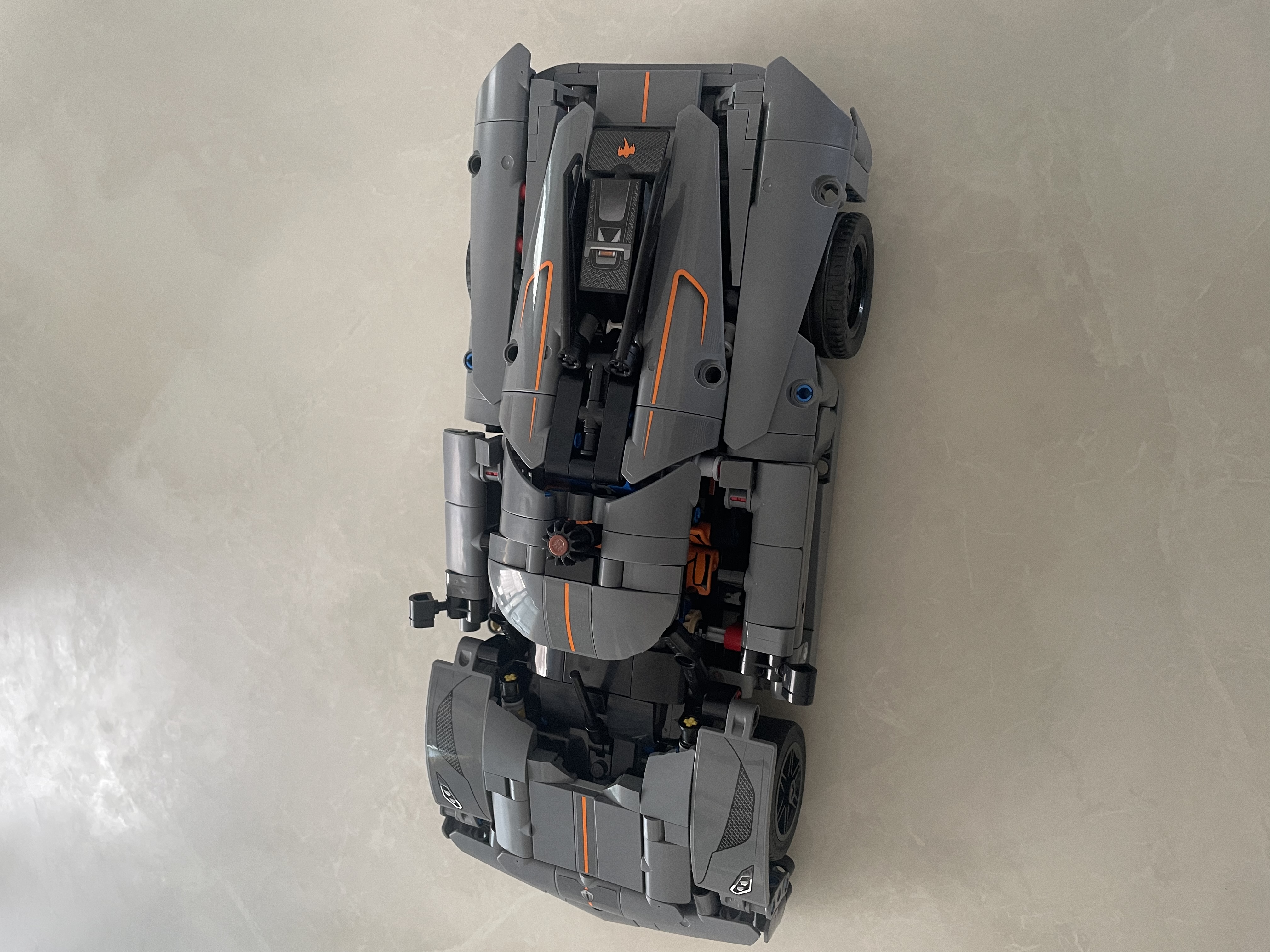 乐高（LEGO）积木机械组42173 柯尼塞格灰色超跑男女孩儿童玩具生日礼物摆件 实拍图