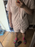 芬腾睡衣女带胸垫纯棉26年夏新款7A抑菌女士短裤家居服套装 实拍图