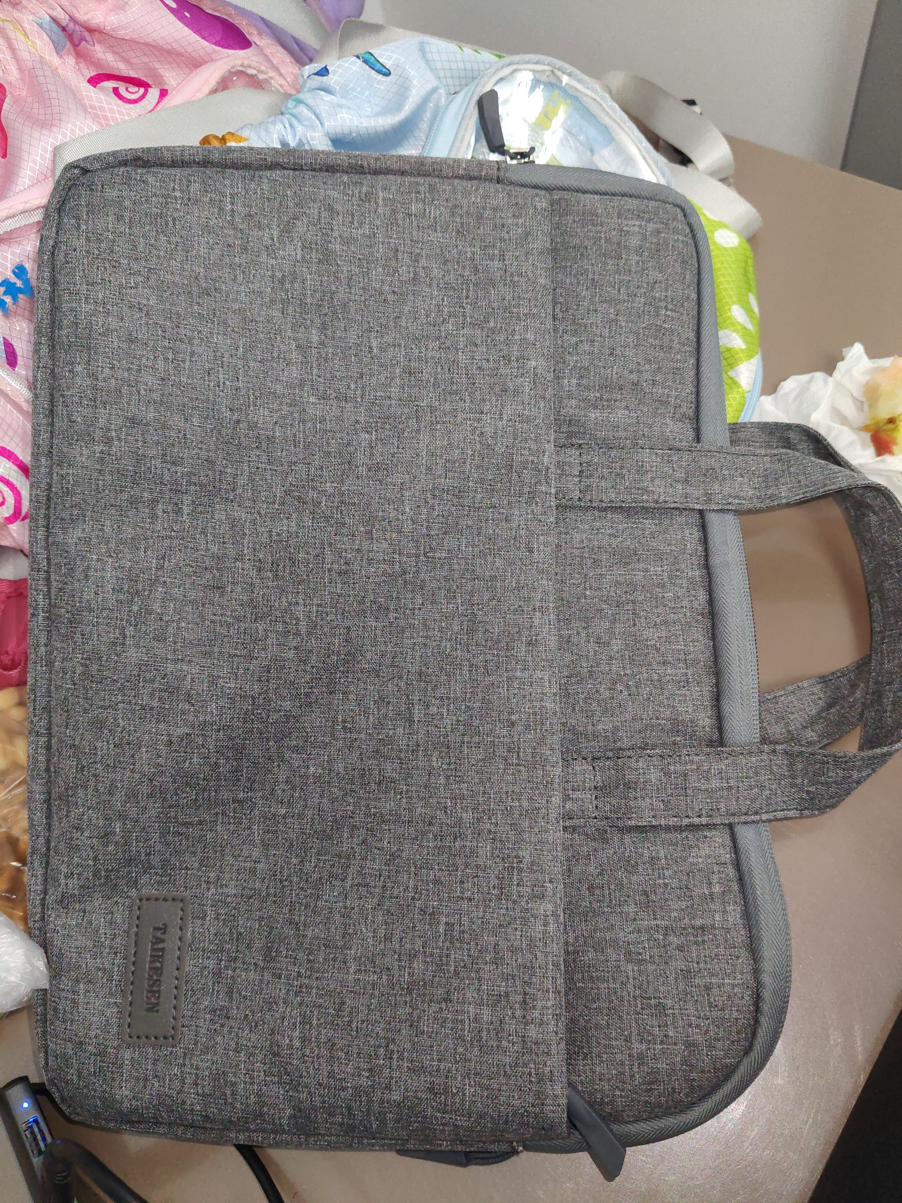 泰克森电脑包手提适用苹果macbook14英寸华为联想笔记本保护套男生女士 实拍图