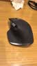 罗技（Logitech）大师系列 MX Master 3S 无线蓝牙鼠标 人体工学 办公 静音鼠标 高端 石墨黑 带无线接收器 实拍图