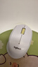 罗技（Logitech）M221 轻音鼠标 无线鼠标 办公鼠标 对称鼠标 带无线微型接收器 米白色 实拍图