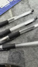 晨光（M&G）文具Q7 拔帽中性笔0.5签字碳素笔商务子弹头学生刷题水笔办公用品 赛美黑笔 30支/盒XGP30118 实拍图