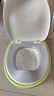 babycare马桶坐便器蹲便器儿童马桶仿真马桶坐便圈2-6岁宝宝便盆温特绿 实拍图