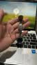 比握特（BeauW）鳄鱼皮手表带男女真皮浪琴名匠康卡斯欧米茄积家百达翡丽宝珀万国 黑色-银色浪琴款蝴蝶扣 20mm 实拍图