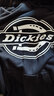 dickies【经典款】卫衣 logo印花连帽棉毛圈布卫衣休闲卫衣730 黑色 M 实拍图