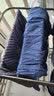 维尼玛希（VeniMasee）睡裤男纯棉长裤春秋薄款宽松家居裤男透气全棉中老年人爸爸居家裤 格子：大灰白格+蓝白格 M 【建议100-130斤】 实拍图