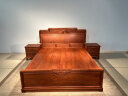 广典（GOCLASSIC） 广典红木家具缅甸花梨（学名：大果紫檀）实木床新中式大床双人床婚床新古典床卧室家具主卧床 定制床头柜 实拍图