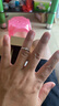 周六福（ZLF）Pt950铂金钻石戒指女款花朵型求婚结婚订婚钻戒 4分 11号 实拍图