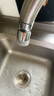 潜水艇水龙头防溅头厨房菜盆面盆水龙头起泡器通用加长防溅万向喷头 精铜材质（适合22外丝，24内丝） 实拍图