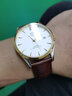 帝鸿（DI HONG）【真钻】进口机芯帝鸿手表男士全自动机械表男款防水品牌十大名表 华贵间白皮带款（钻石鉴定书） 实拍图
