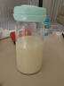 可瑞儿（MyCarol）玻璃储奶瓶宽口径婴儿奶瓶母乳保鲜存奶180ml*2个装 CN-P01 实拍图