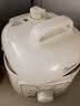 美的（Midea）电压力锅 一人食1.8L 开盖火锅家用智能 白玉晶釜高压锅小型2-3人 一键排气 MY- E210 实拍图